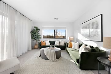 Capitl home design living area