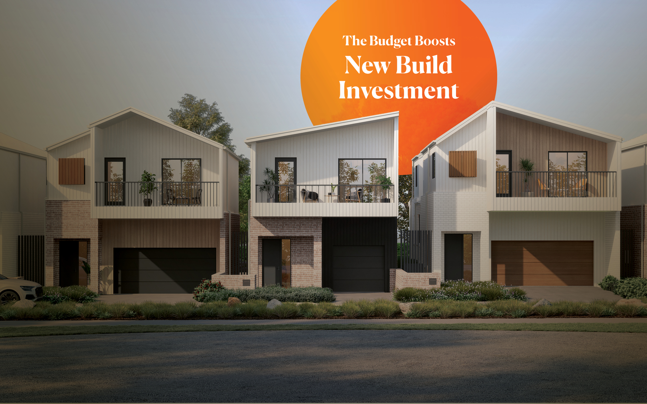 The budget boosts new build investment