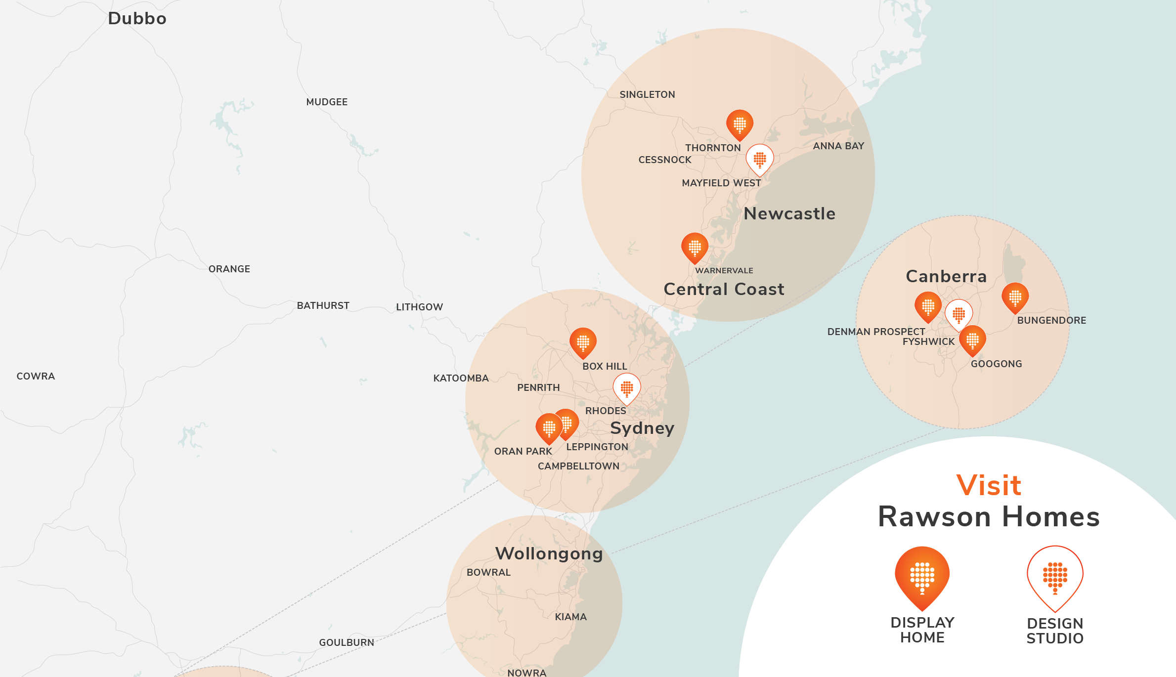 Rawson Homes build map