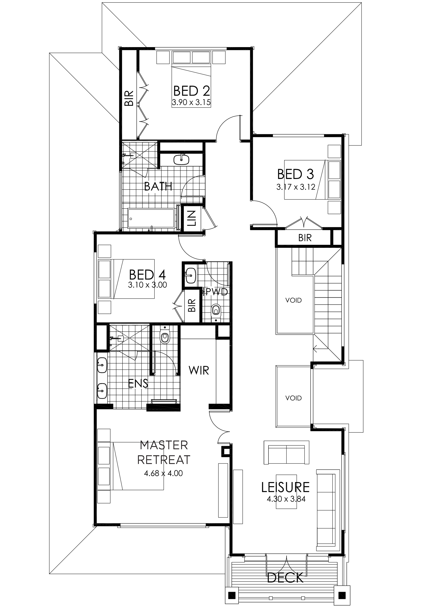 Balmoral Home Design Double Storey House Plans Rawson Homes