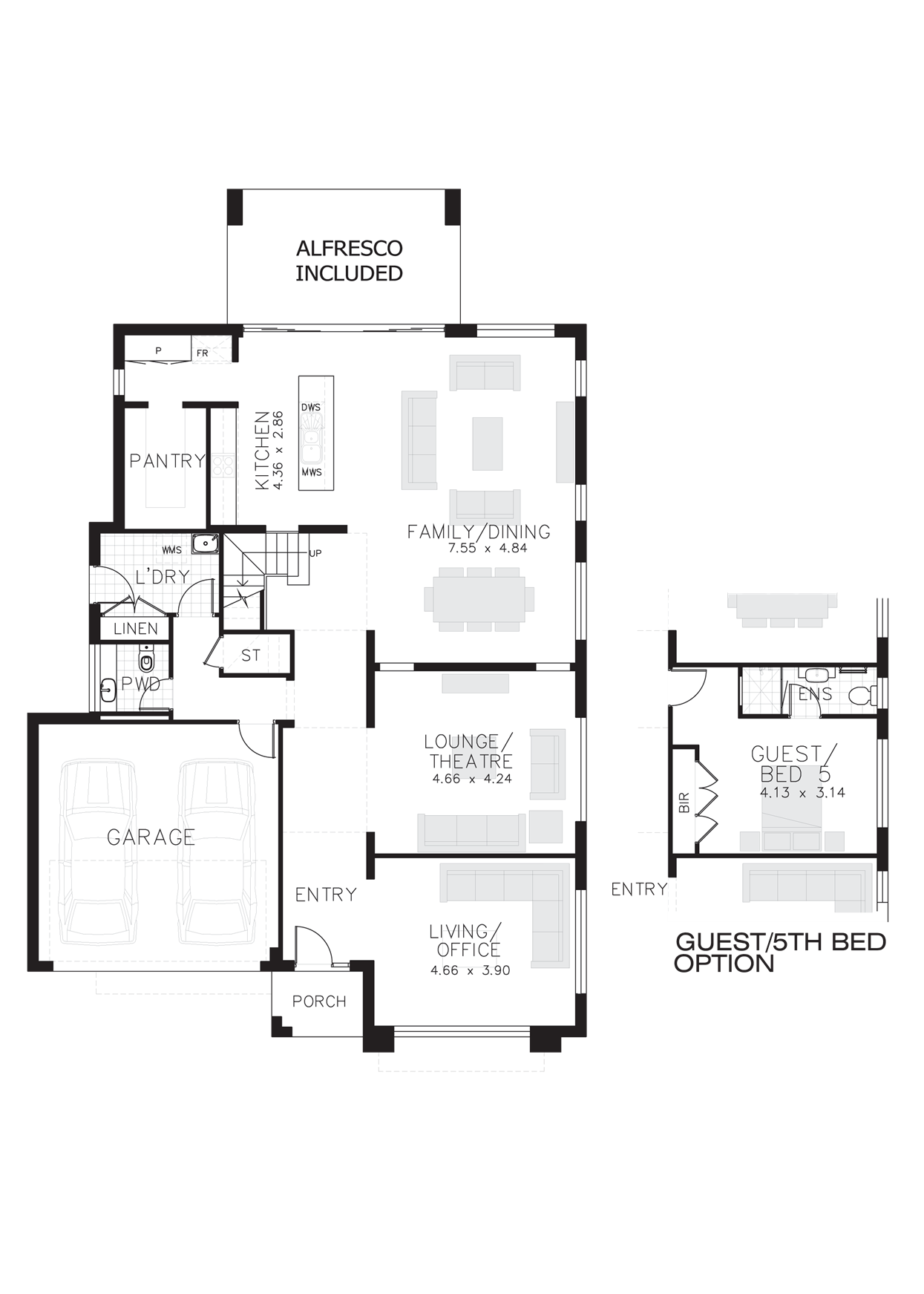 Chifley 40 groundFloor plus 5th Bed