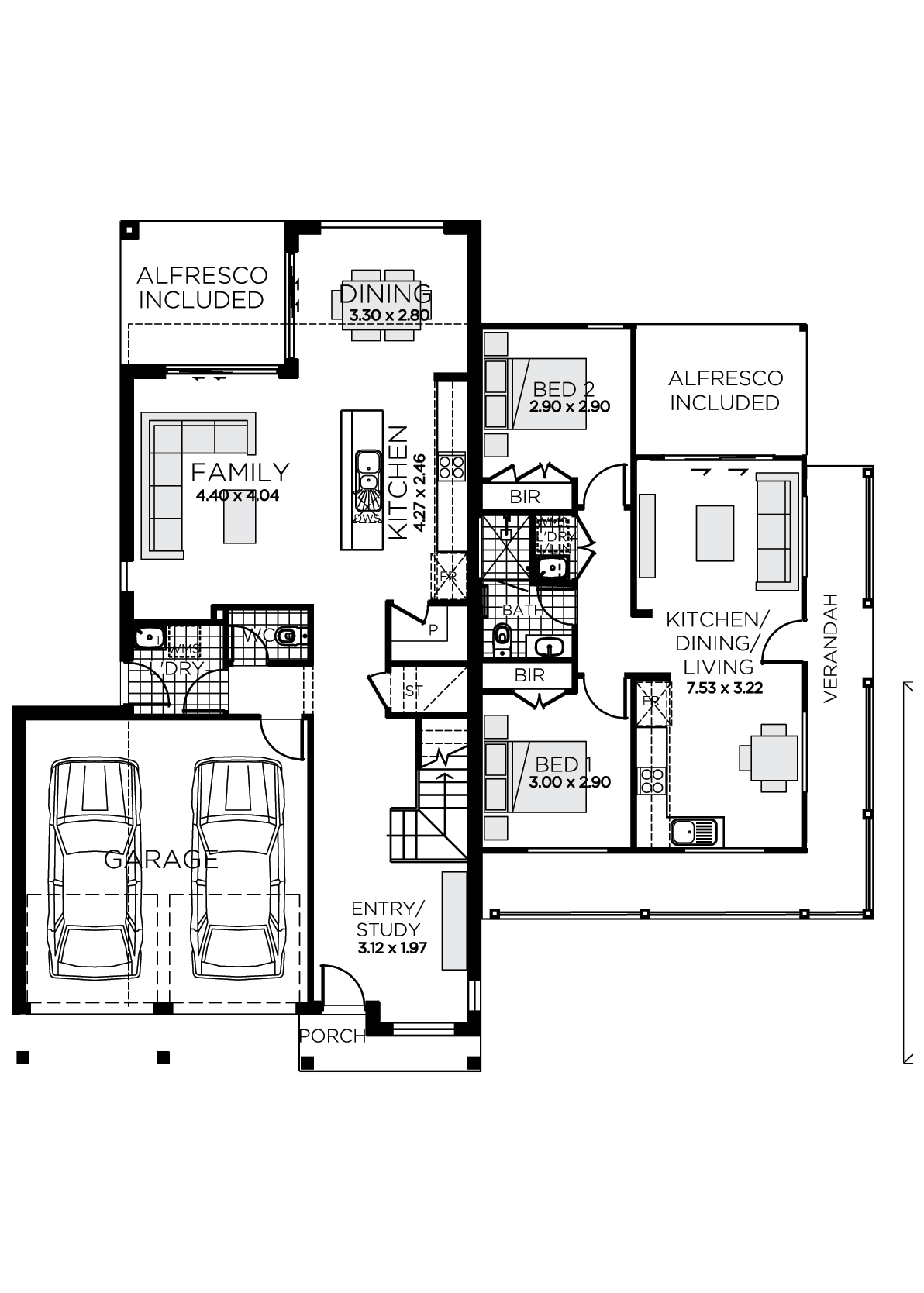 Mayfield Home Design Hamptons Style House Rawson Homes