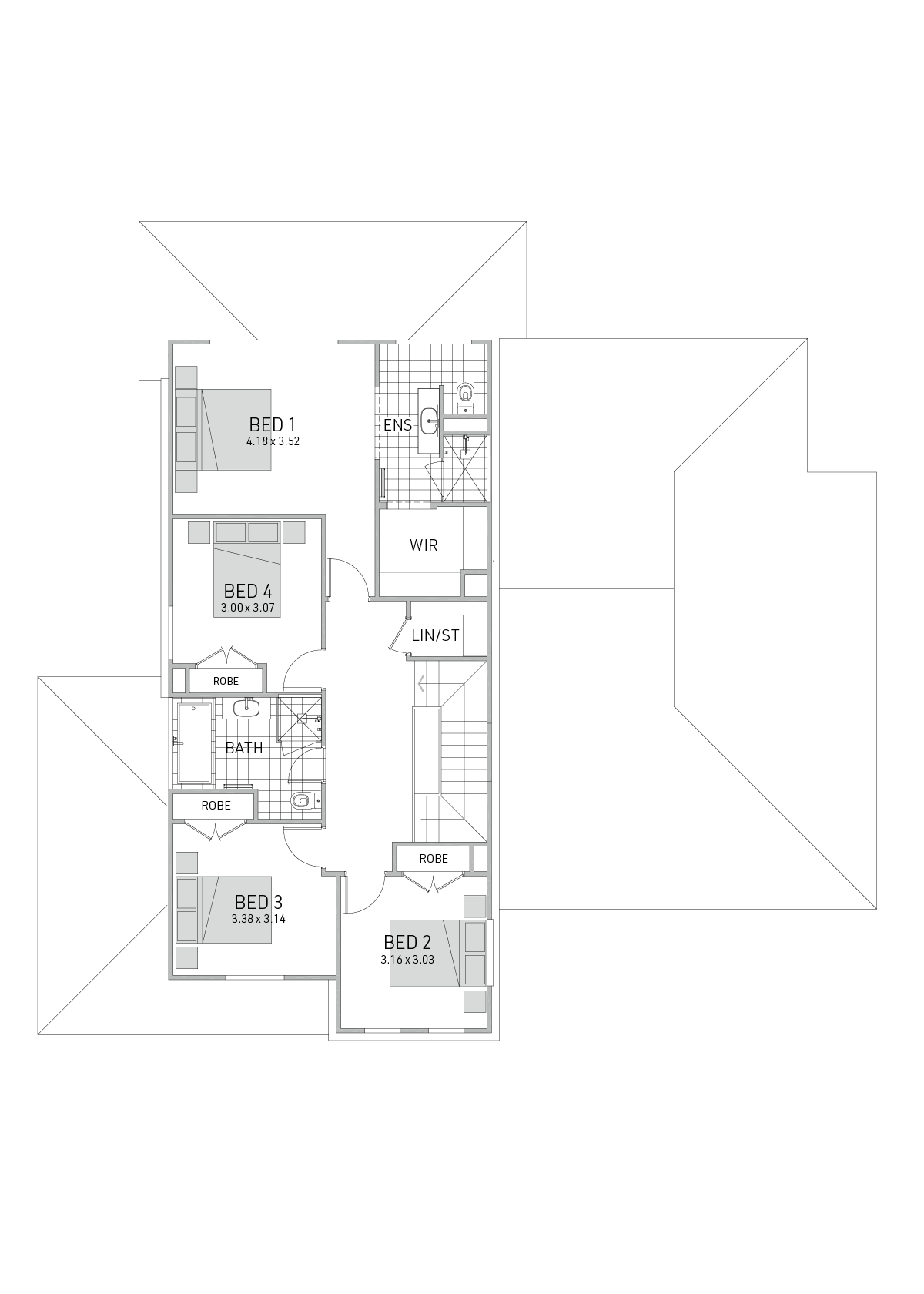 Mayfield Home Design Double Storey House Plans Rawson Homes