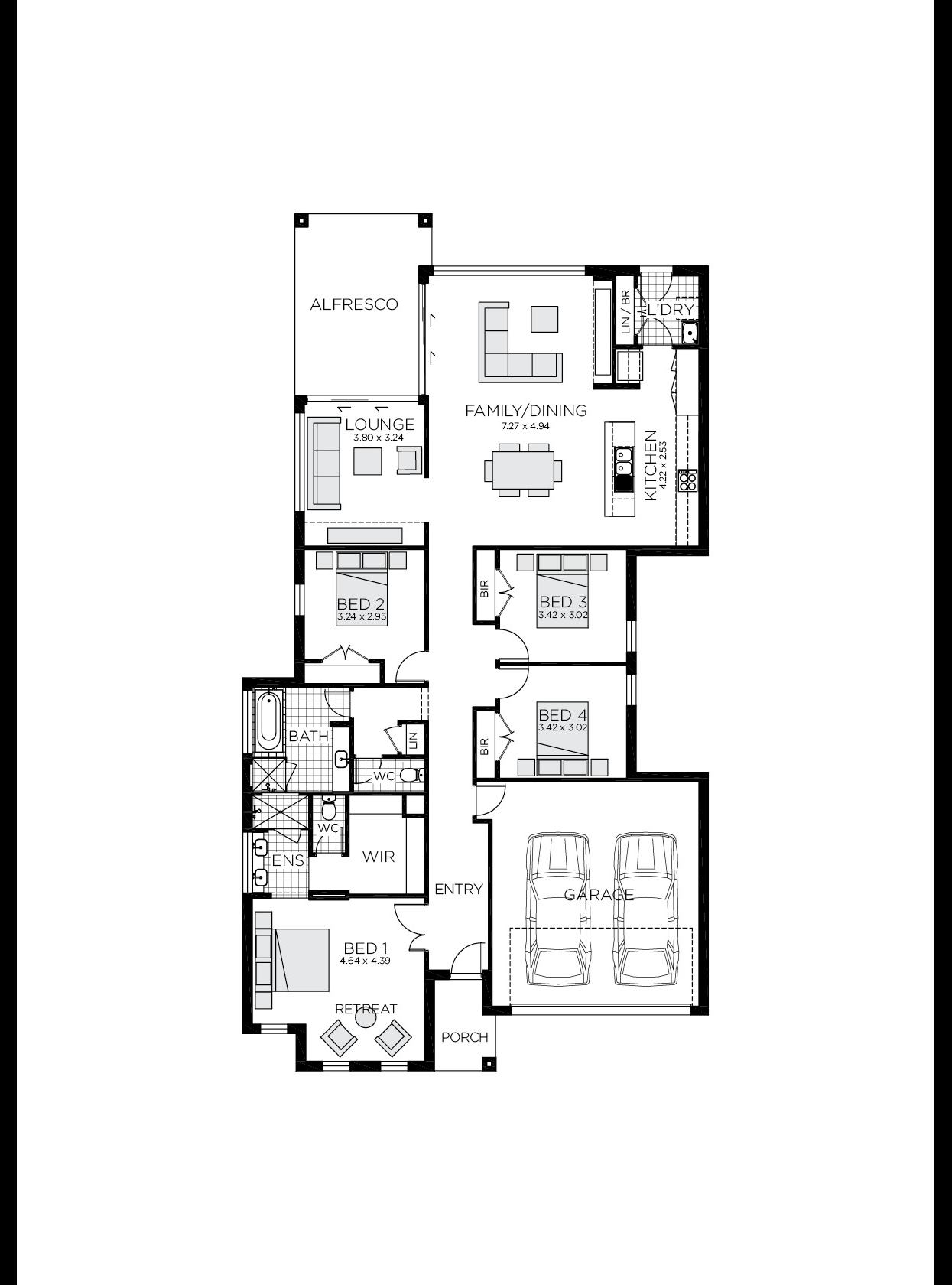 Metford 26 Floor plan