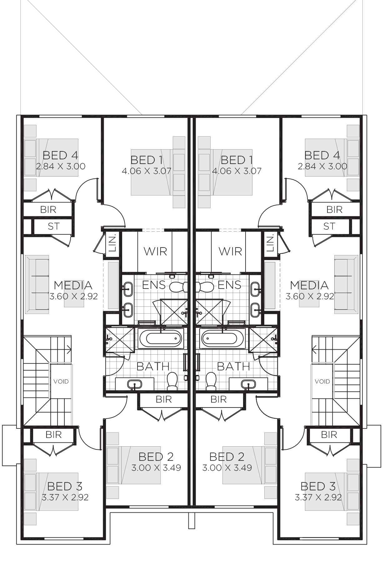 Sarina Duplex Design 2 Storey Duplex House Plans Sarina Duplex Design 2 Storey Duplex House Plans