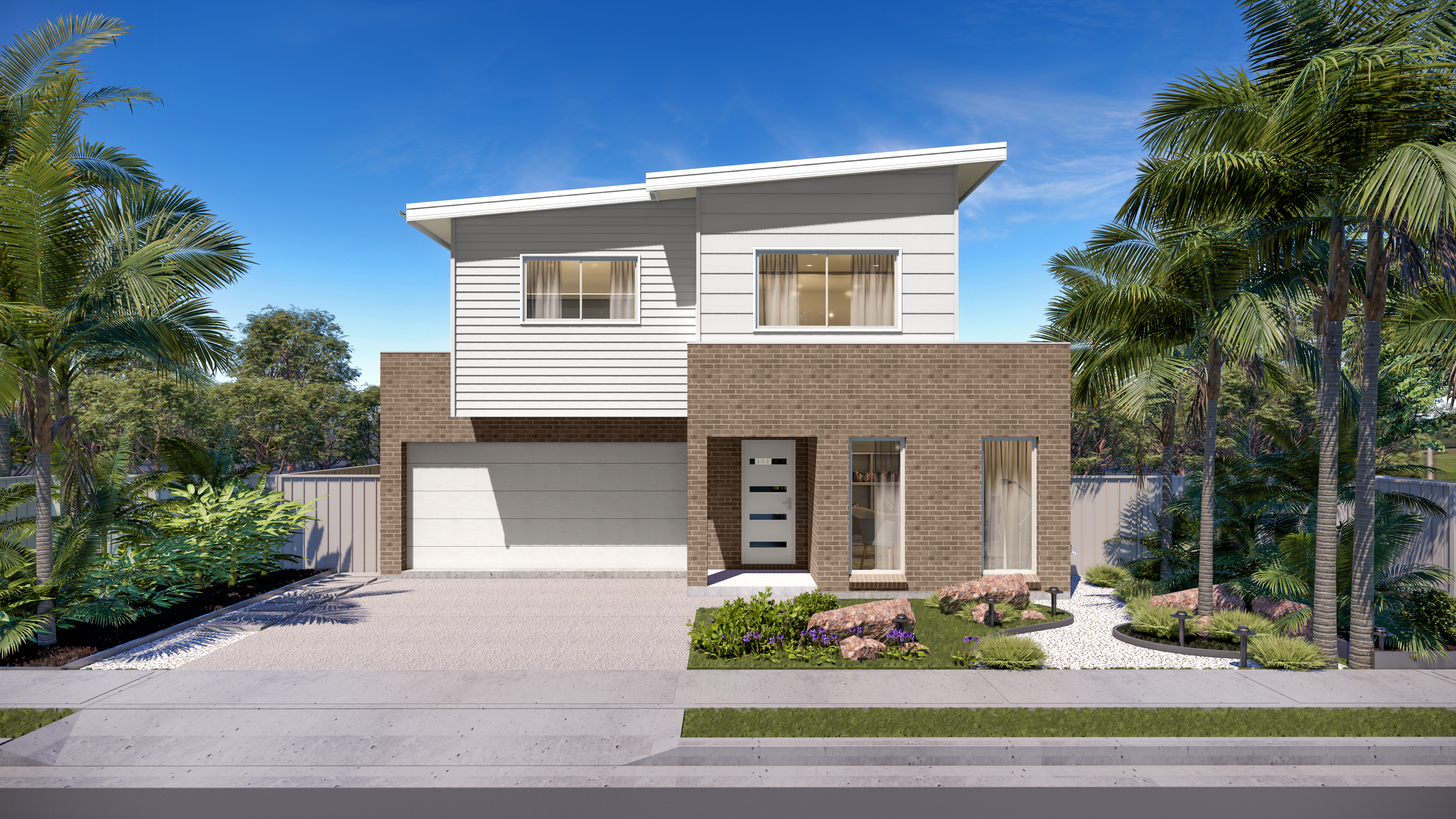 Ainslie light coastal starter facade