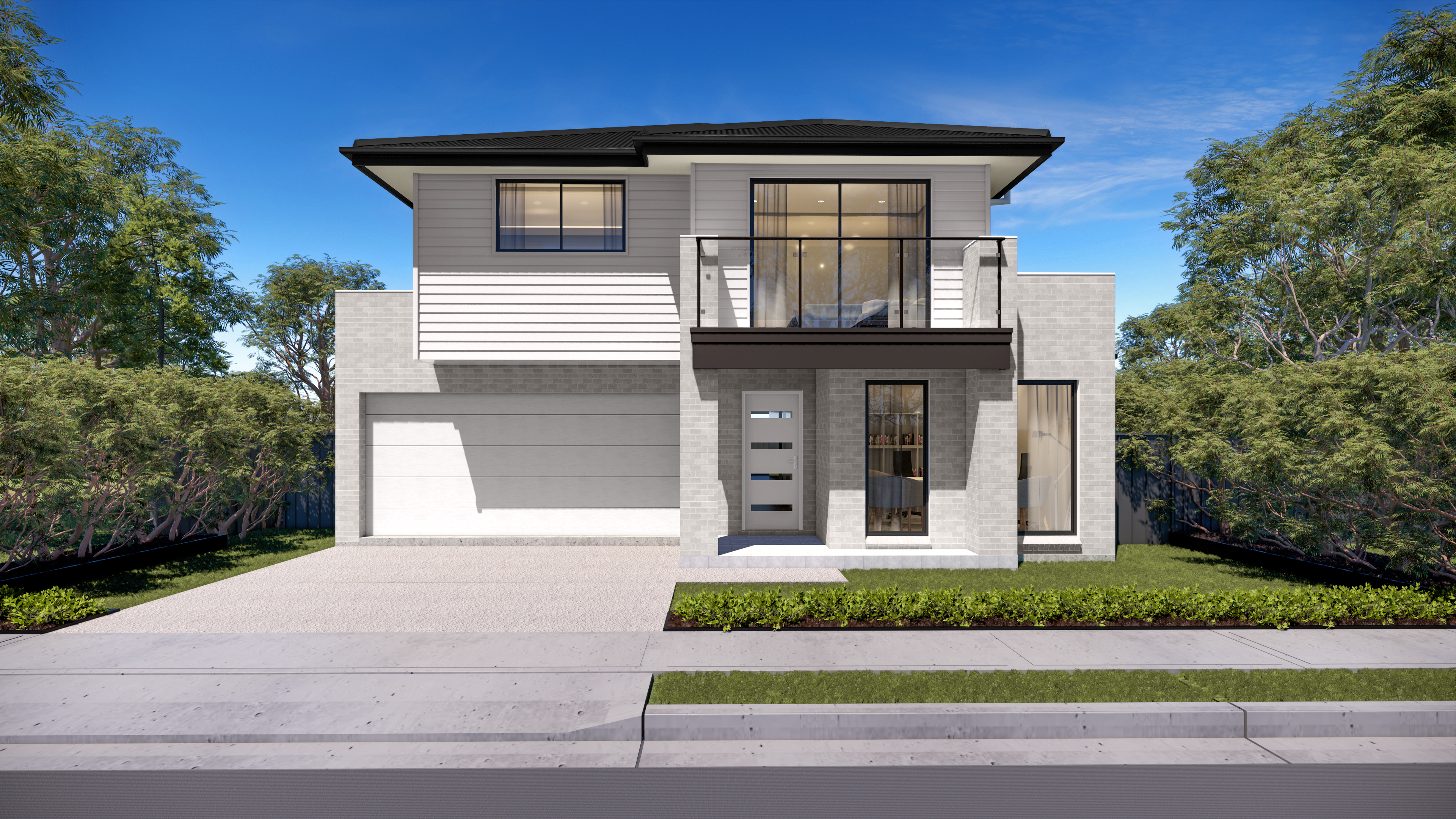 Ainslie light contemporary enhanced facade