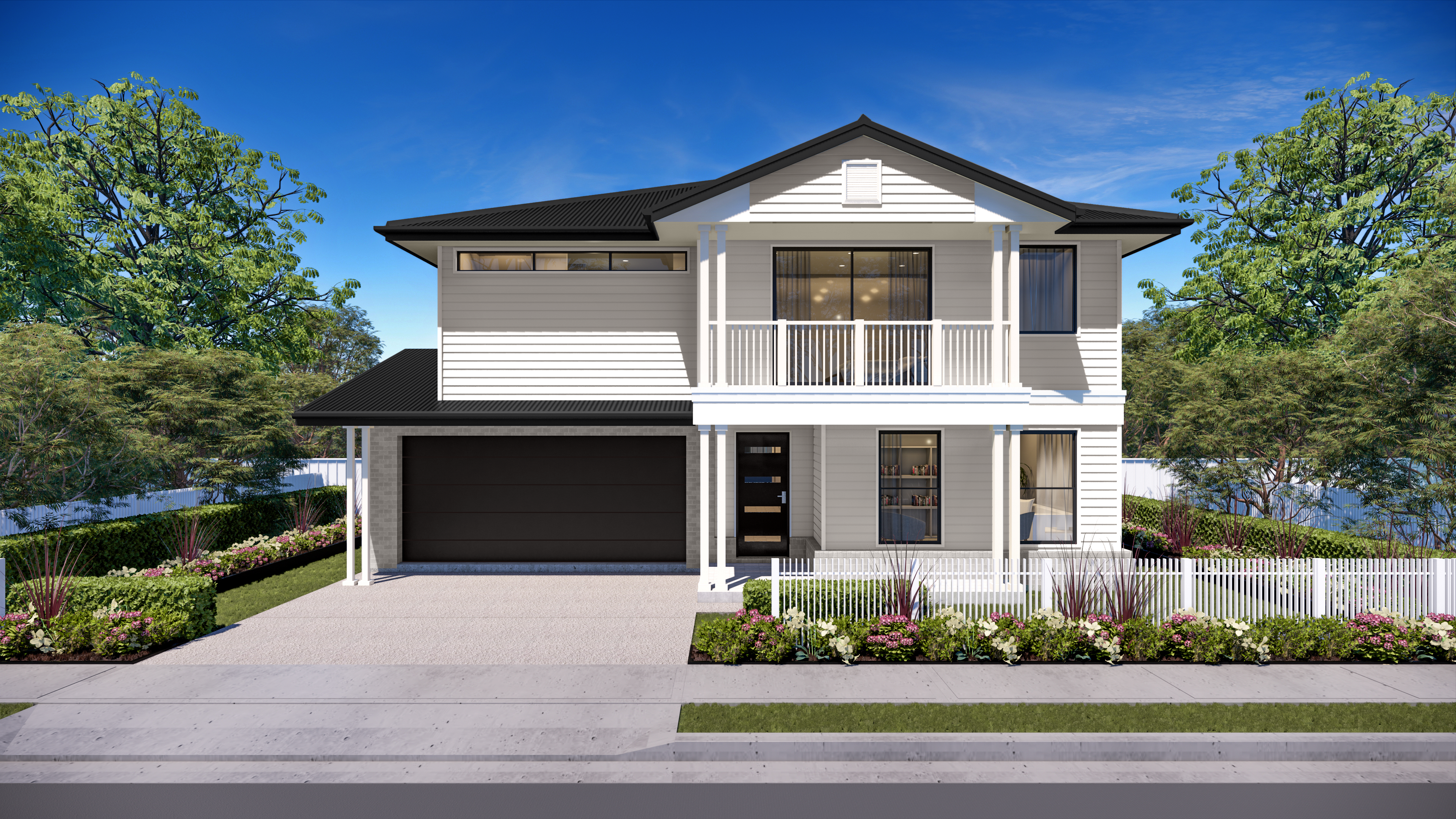 Ainslie dark Hampton enhanced facade