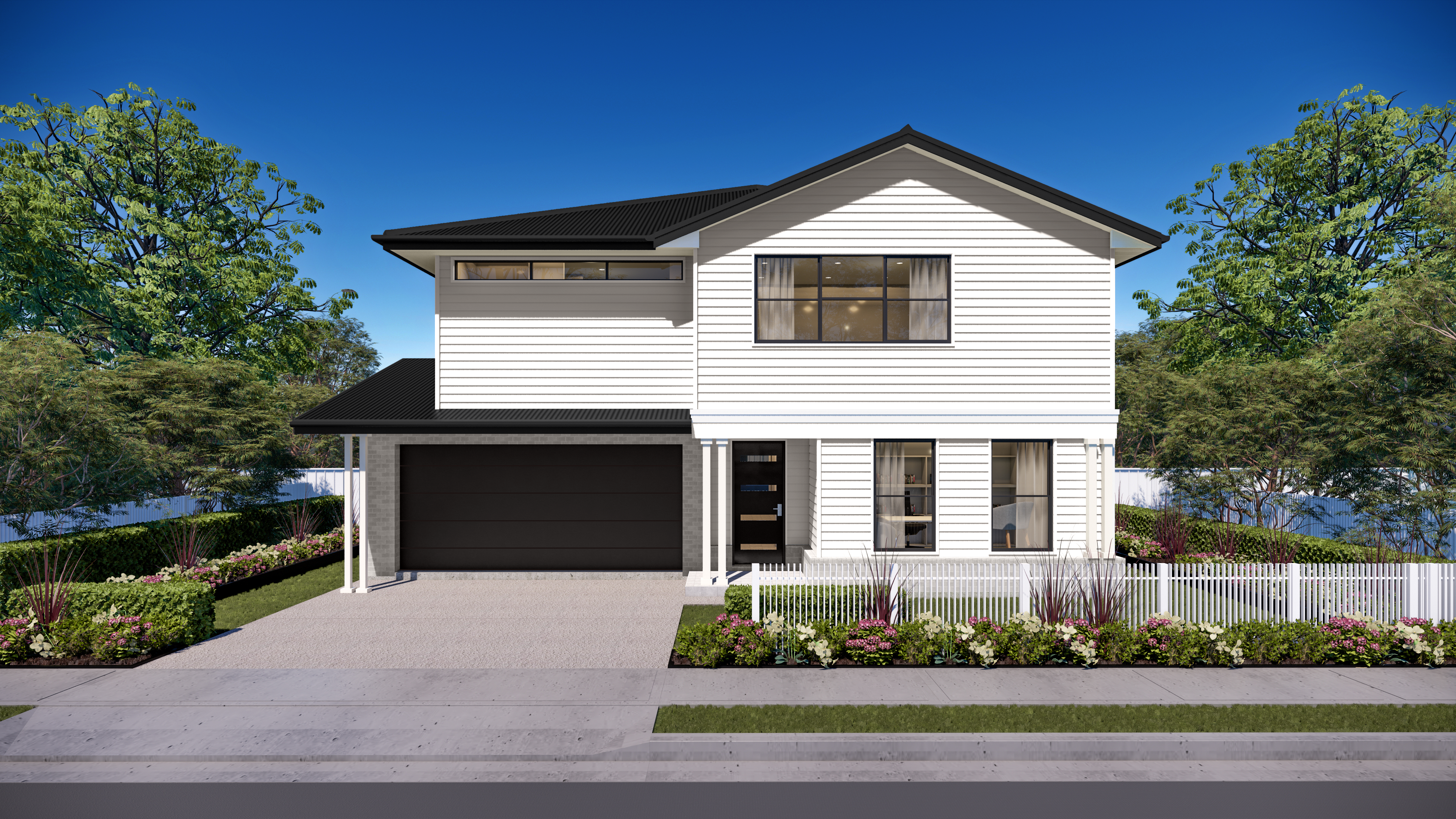 Ainslie Hampton starter facade