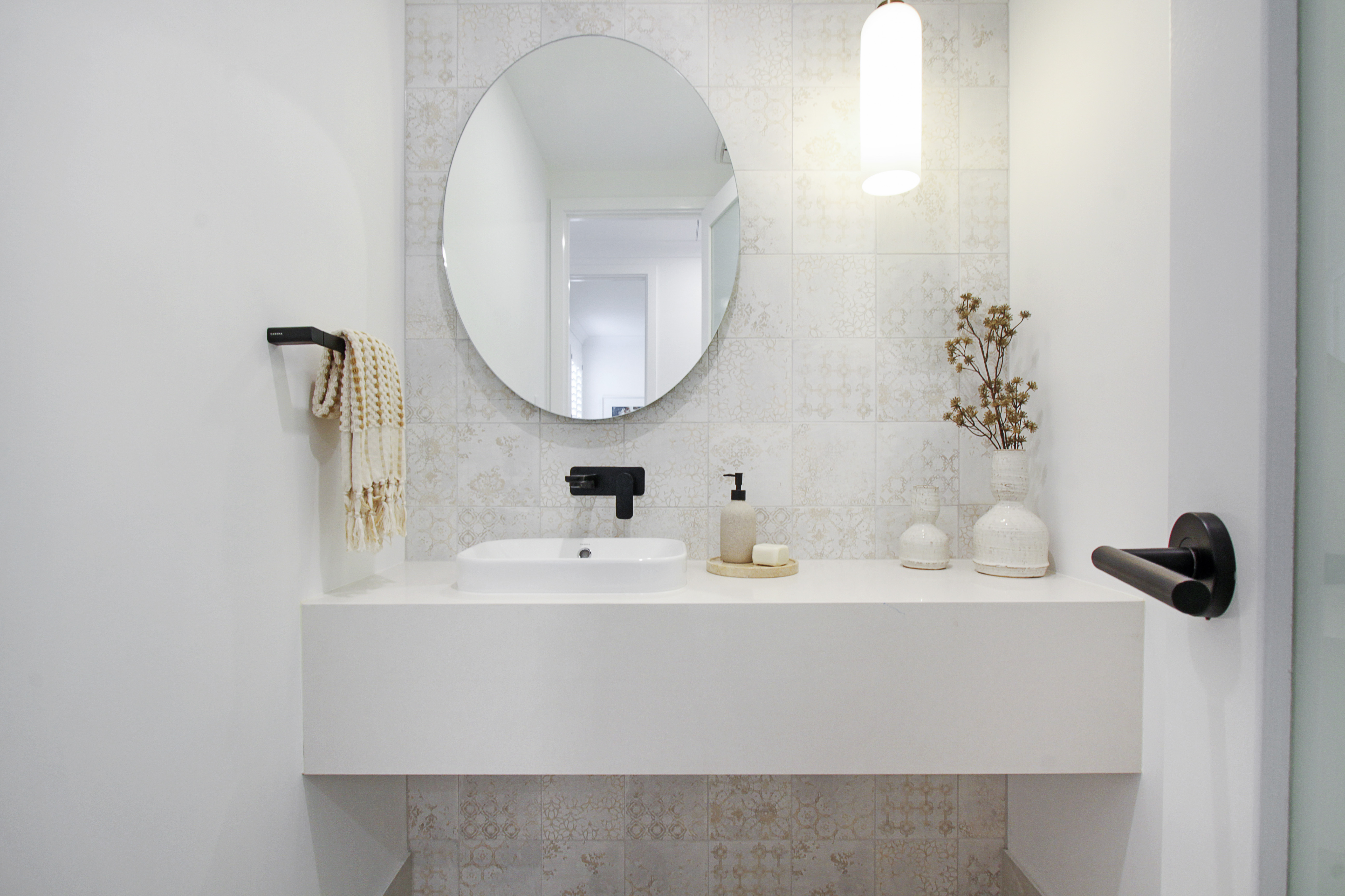 Benham powder room