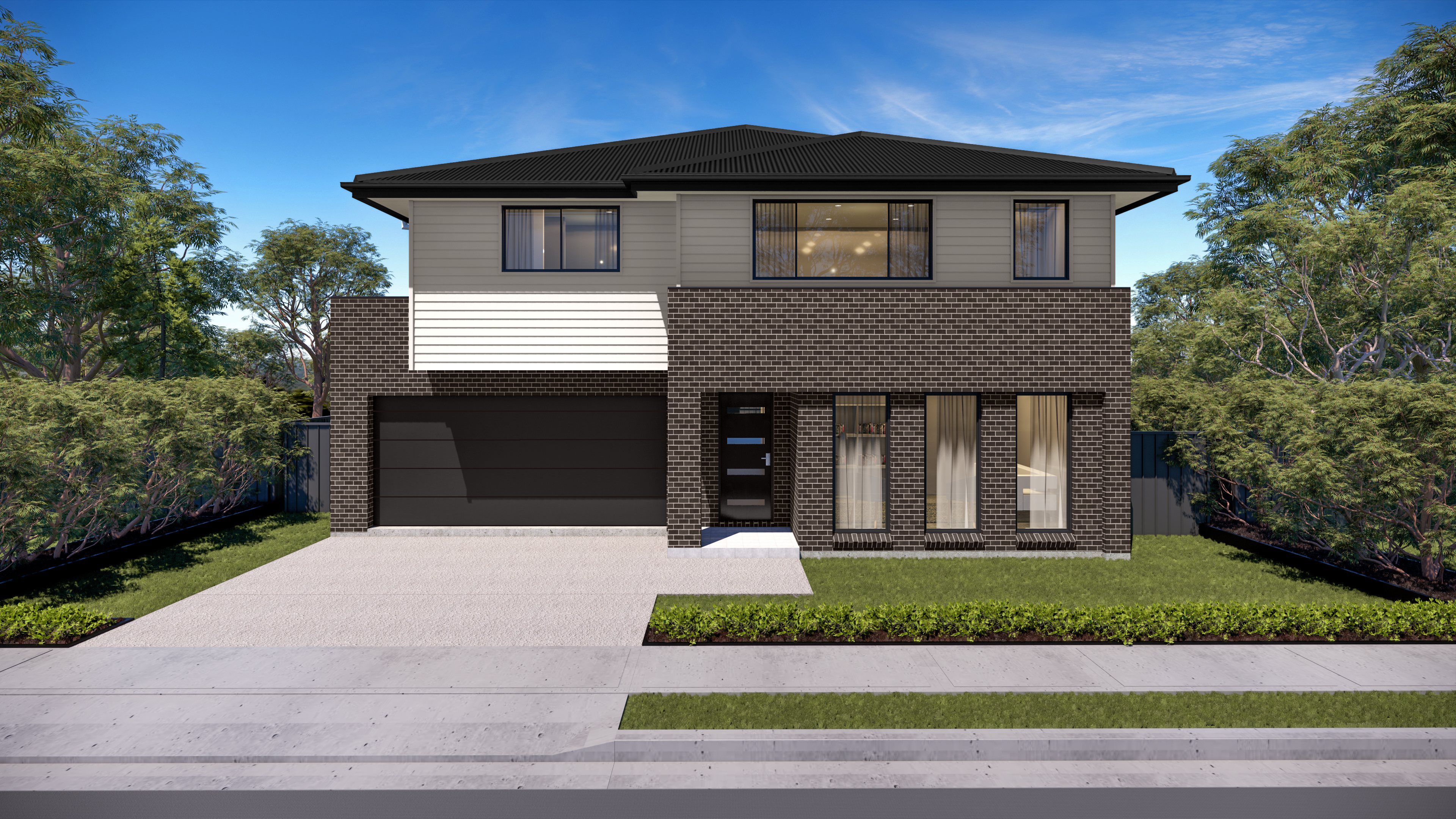 Brindabella dark contemporary starter