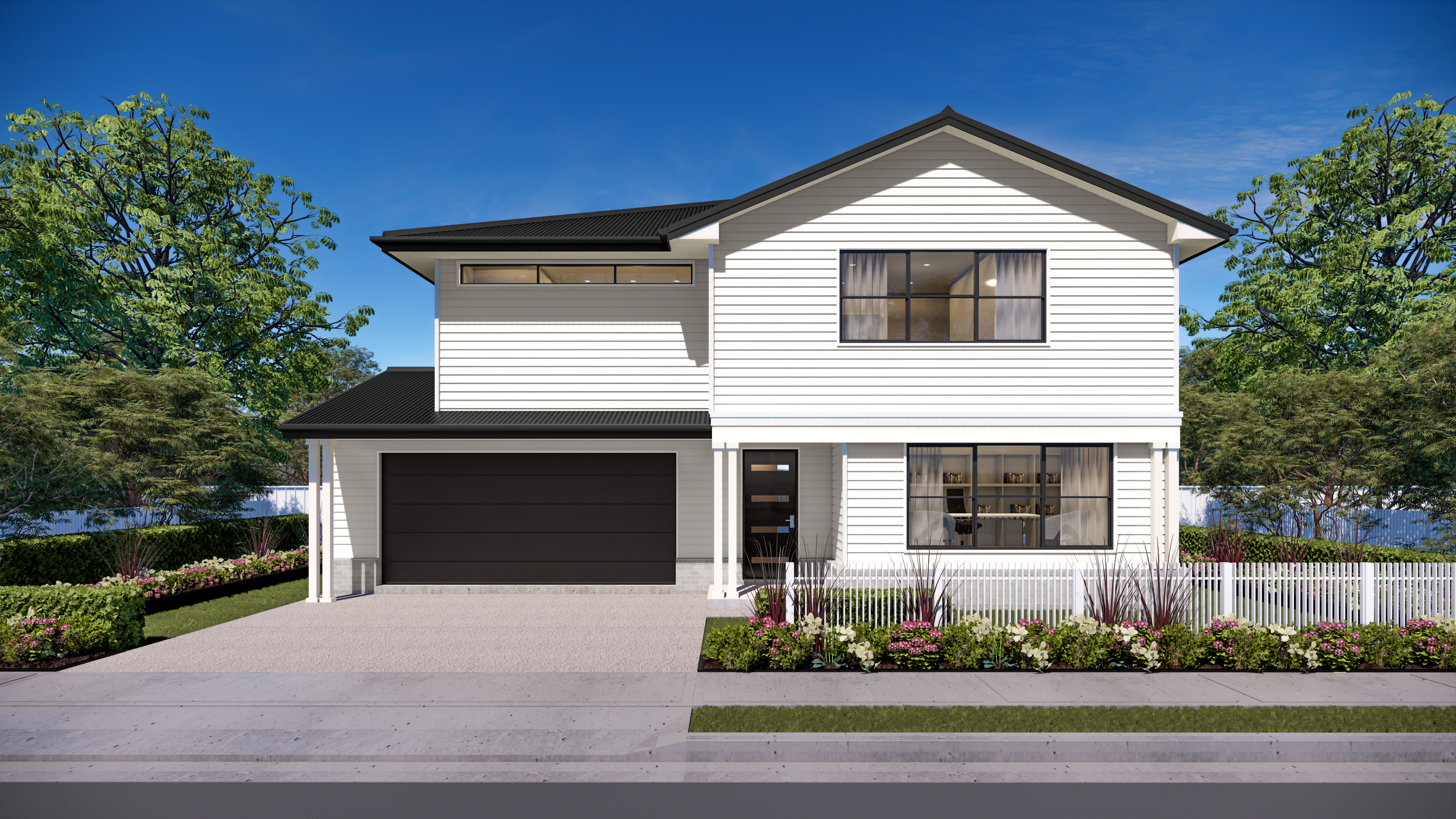 Capital dark Hampton starter facade