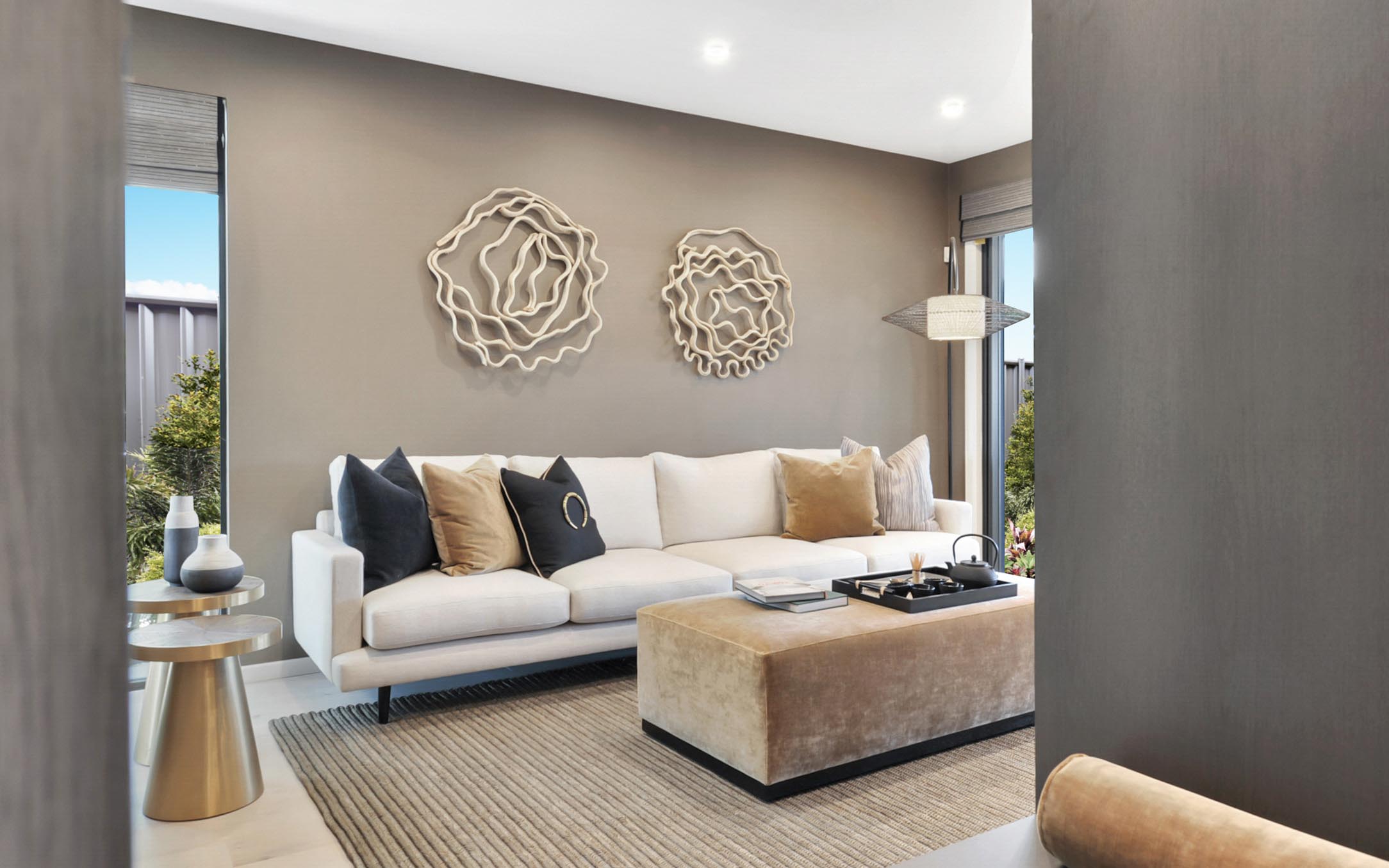 Corrima House Design Private Lounge Room