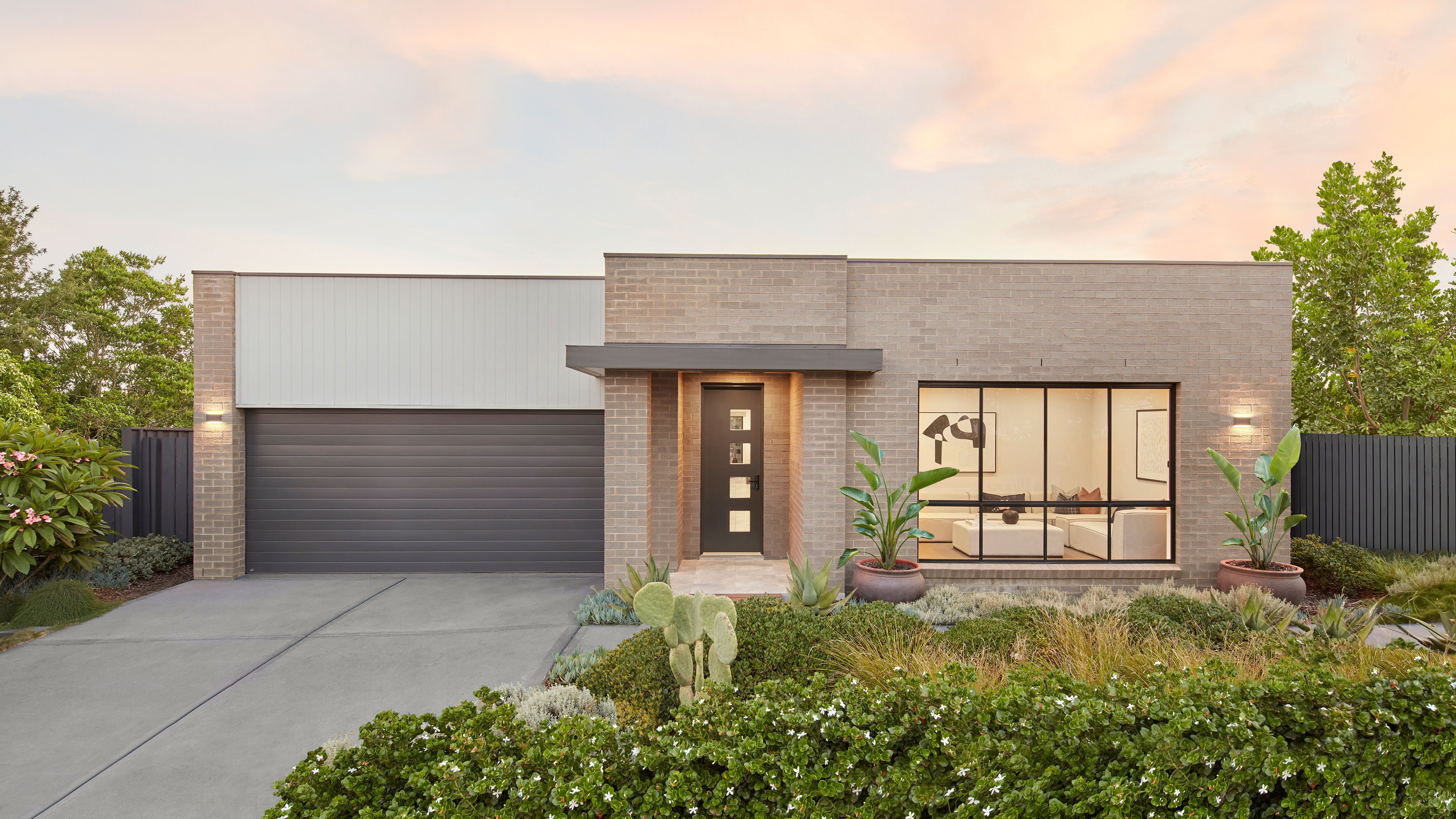 Grace with Modern facade