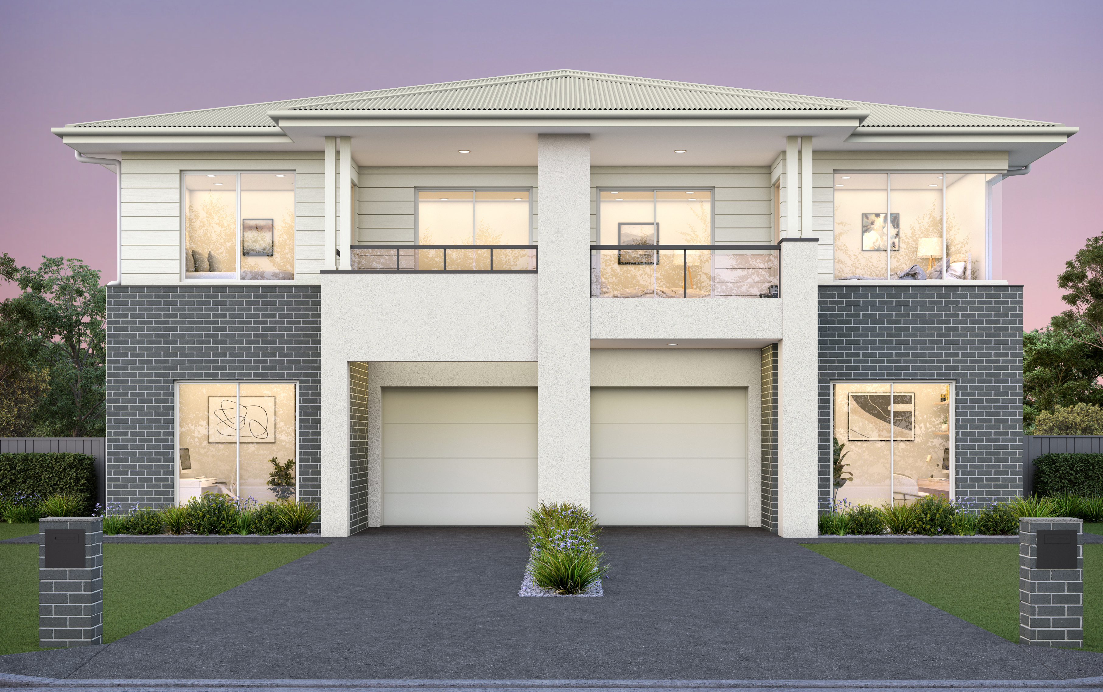 Hamilton with Majestic facade