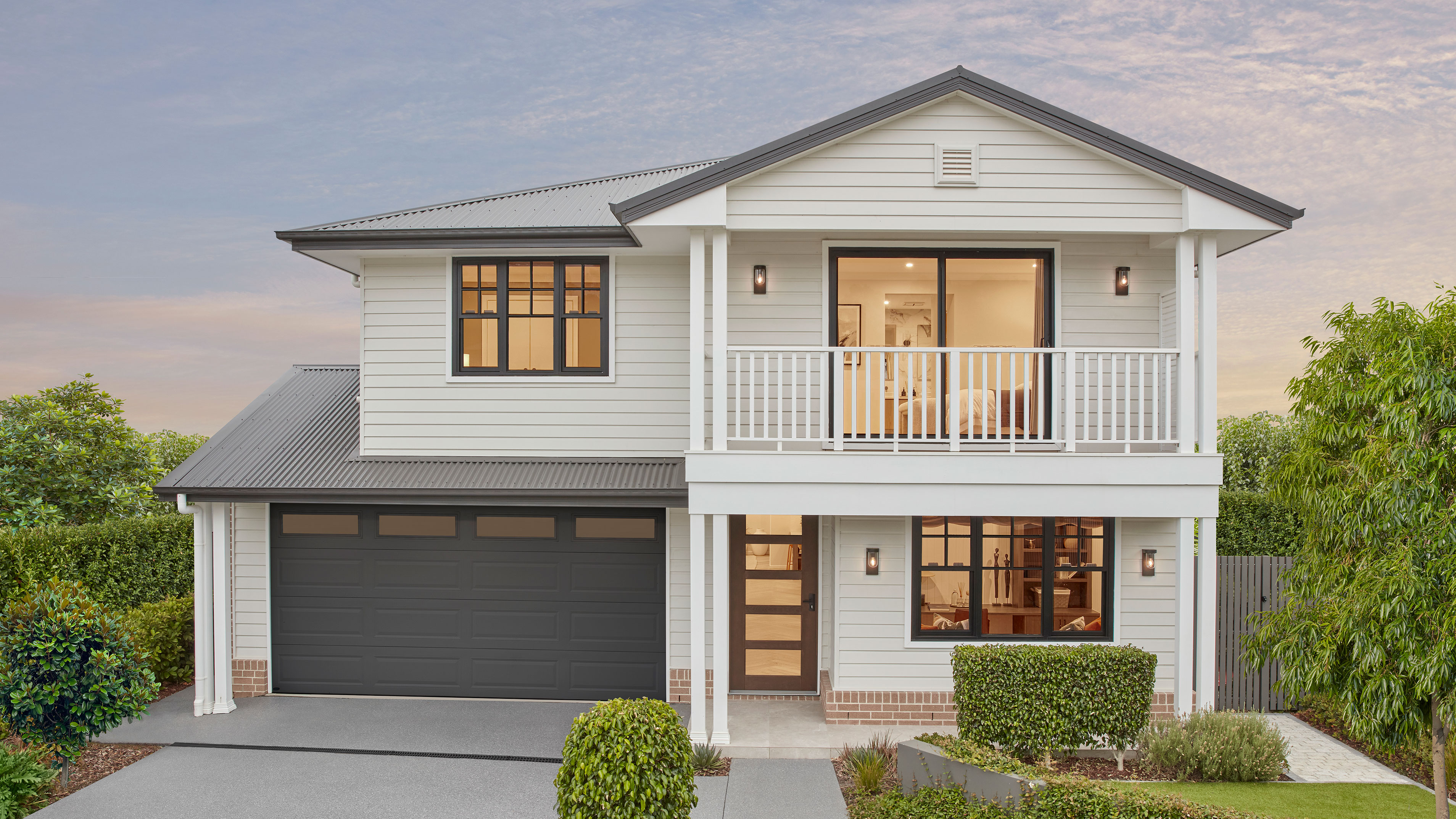 Huntley with Hamptons Enhanced facade