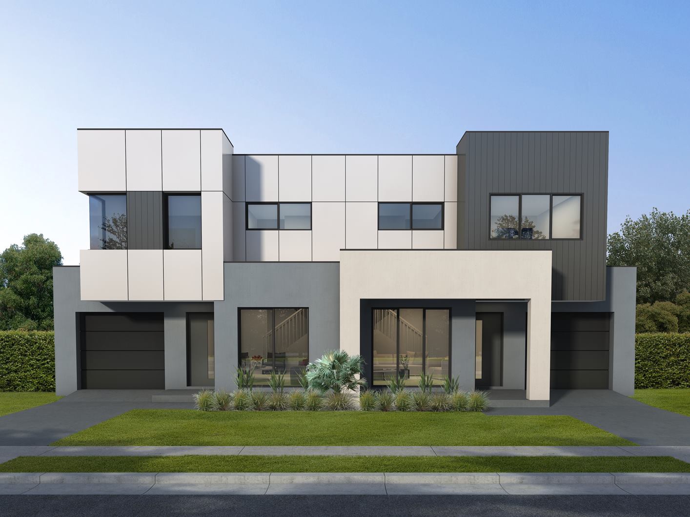 Medina Duplex Home Design with Elite Facade