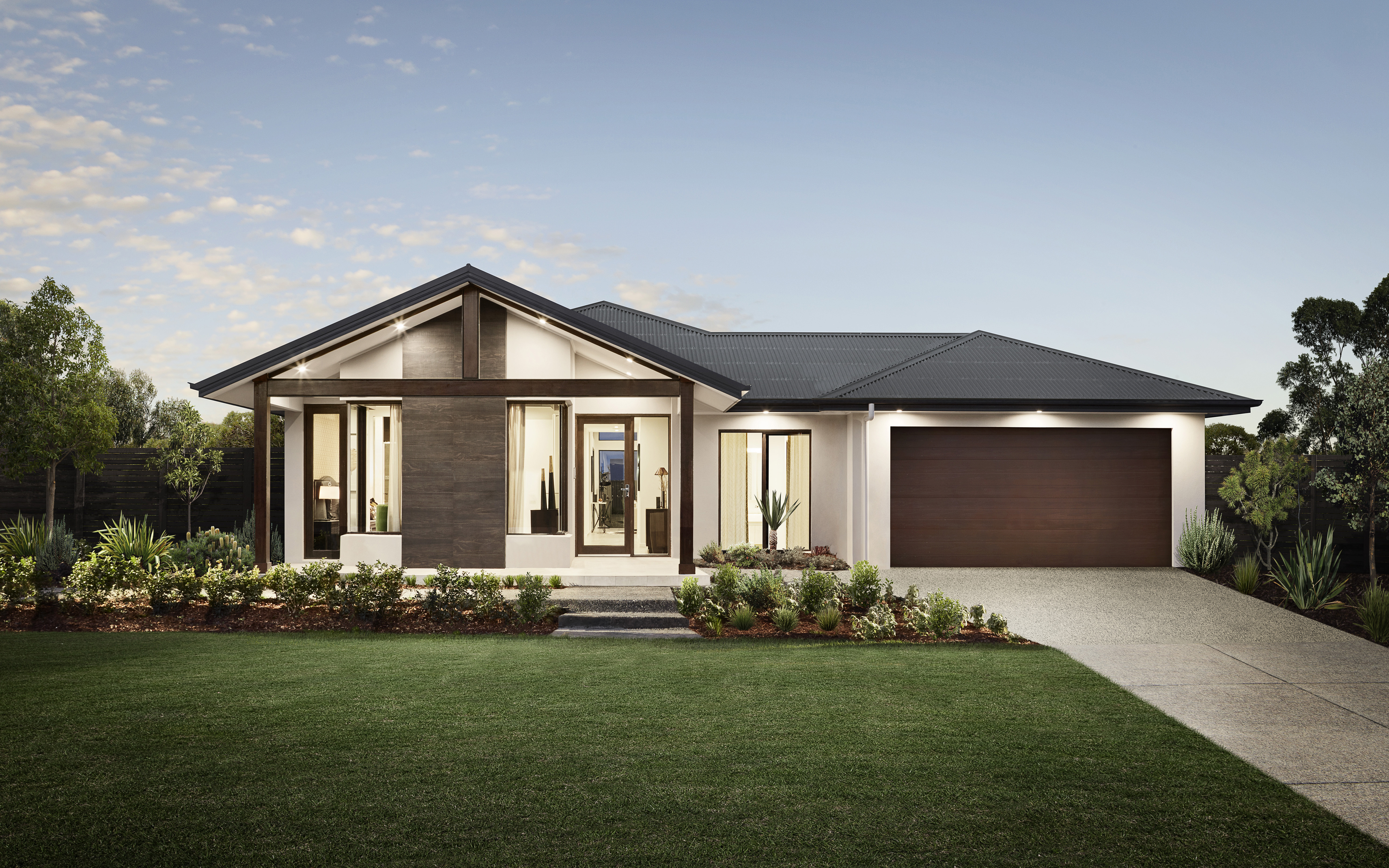 Metford Home Design with Coastal Facade Calderwood