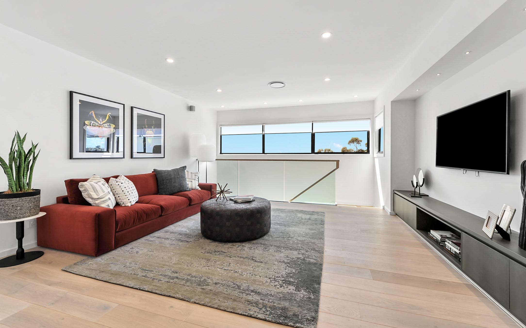 Seville Home Design Upstairs Lounge