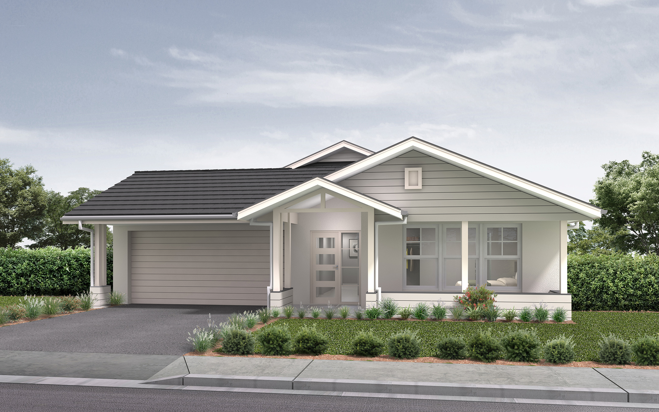 Wilton New England Facade