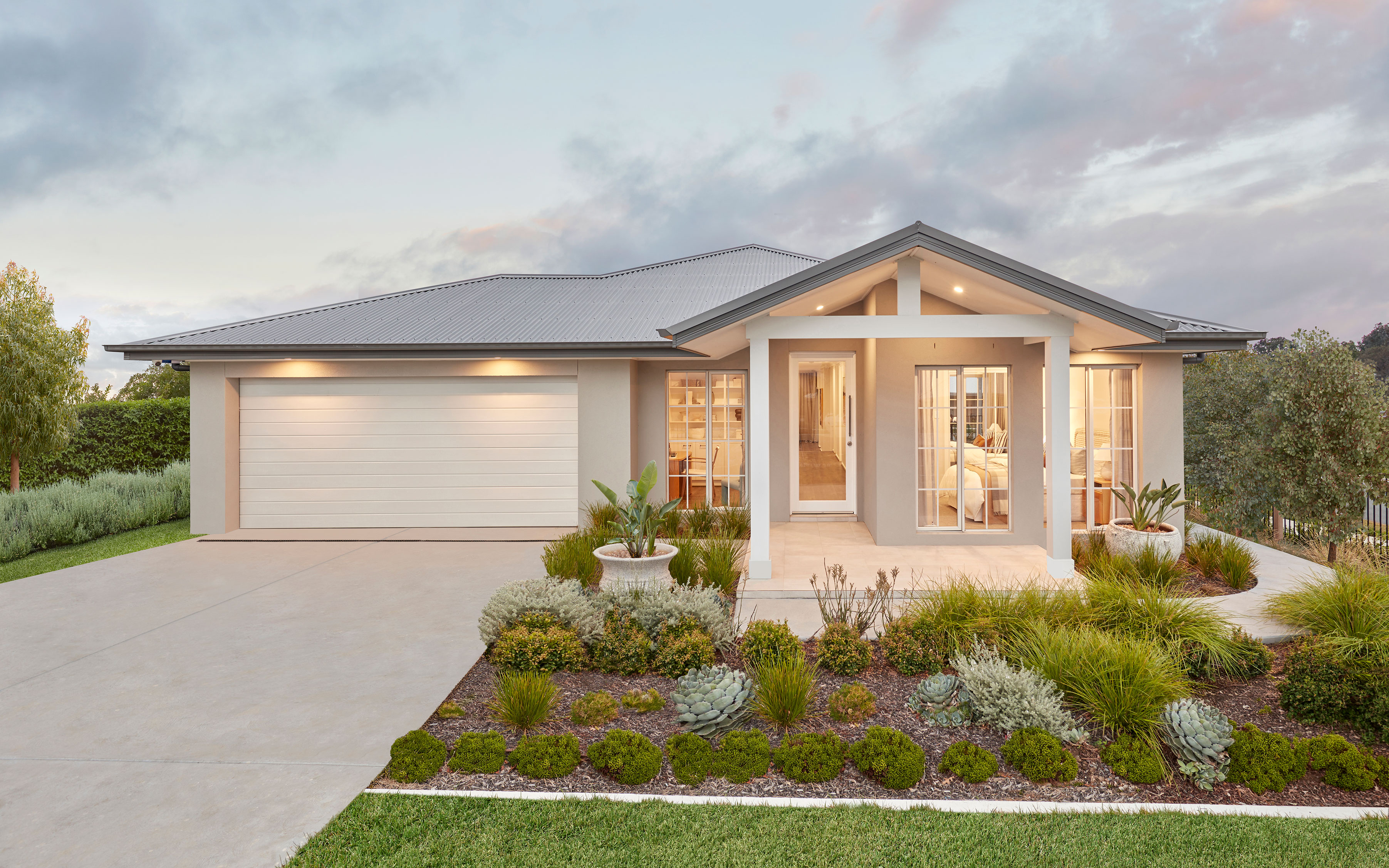 Allira with Hamptons facade