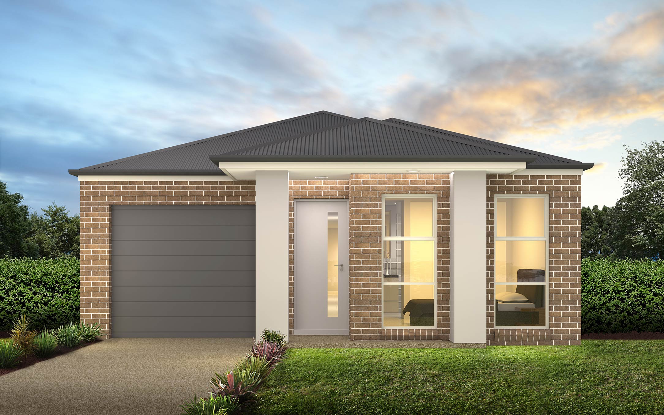 Thrive Homes Zen House Design Harmony Facade