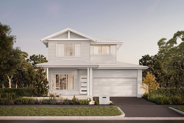 Zepel with Hamptons facade